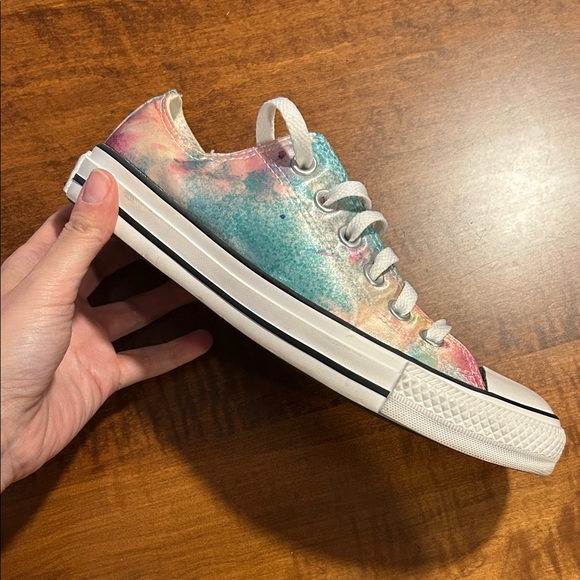 Converse Low Top Metallic Multicolor Unisex Sneakers - Women’s 7, Men’s 5 - Picture 6 of 10